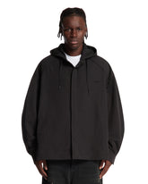 Black Technical Fabric Jacket | PDP | Antonia