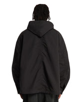 Black Technical Fabric Jacket | PDP | Antonia