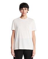 White Serata Cotton T-Shirt | PDP | Antonia