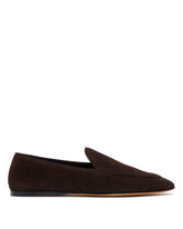 Brown Suede Awar Low Loafers | All | Antonia