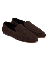 Brown Suede Awar Low Loafers | All | Antonia