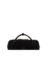 Black Suede Le Teckel Clutch | PDP | Antonia