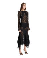 Black Midi Lace Dress | PDP | Antonia