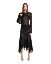 Black Midi Lace Dress | PDP | Antonia