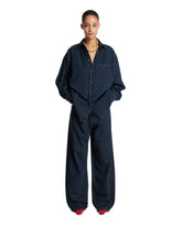 Blue Ines Crossed Jeans | PDP | Antonia