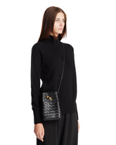 Black Andiamo Cell Phone Pouch | PDP | Antonia