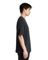 T-Shirt Con Logo Nera | PDP | Antonia