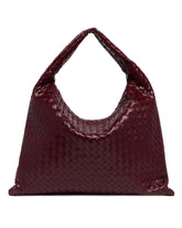 Burgundy Large Hop Shoulder Bag | PDP | Antonia