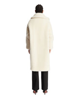 White Teddy Bear Icon Coat | PDP | Antonia