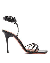 Black Lori Lace-Up Sandals | All | Antonia