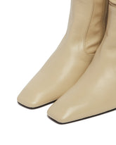 Beige Over-The-Knee Boots | PDP | Antonia