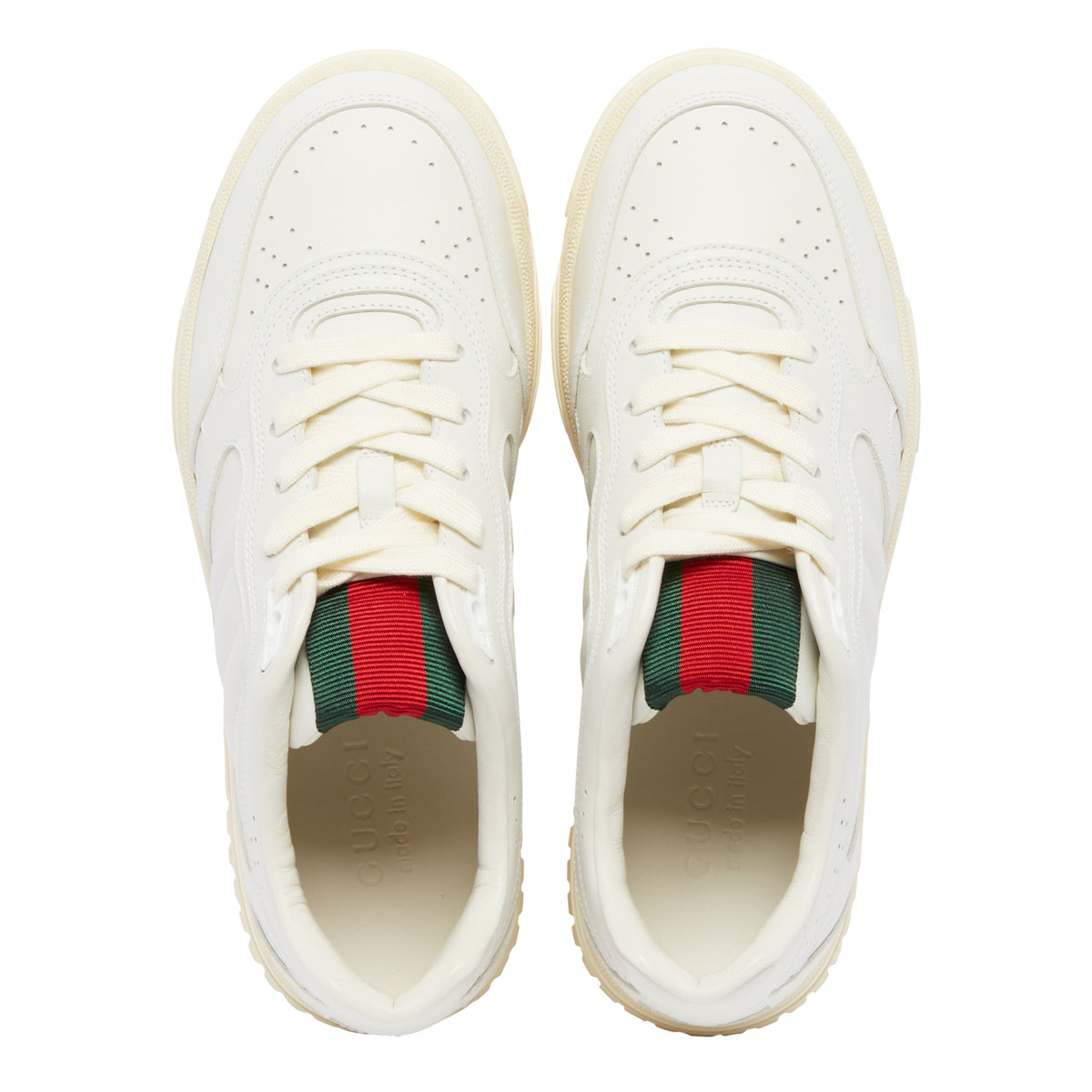White Re-Web Sneakers GUCCI Antonia