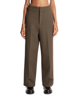 Pantaloni A Gamba Dritta Verdi | All | Antonia