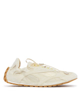 Beige Orbit Flash Sneakers | PDP | Antonia