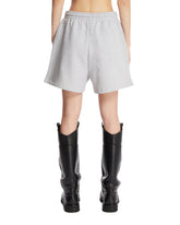 Gray Cotton Shorts | PDP | Antonia