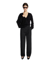 Black V-Neck Sweater | PDP | Antonia