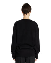 Black V-Neck Sweater | PDP | Antonia