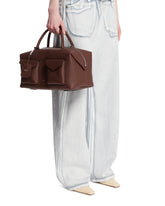 Brown Holdall Cargo Large Bauletto Bag | All | Antonia