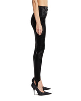 Black Re/edit Stirrup Leggings | PDP | Antonia