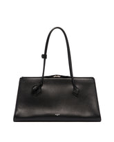 Black Patent Leather Le Teckel Tote Bag | PDP | Antonia