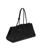 Black Patent Leather Le Teckel Tote Bag | PDP | Antonia