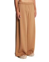 Beige Wide-Leg Trousers | PDP | Antonia