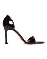 Black Patent Agnese Sandals | PDP | Antonia