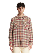 Brown Balance Tartan Cashmere Shirt | PDP | Antonia
