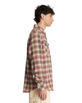 Brown Balance Tartan Cashmere Shirt | PDP | Antonia