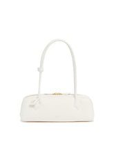 White Medium Le Teckel Padded Leather Bag | PDP | Antonia