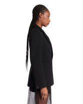 Blazer Sciancrato In Lana Nero | PDP | Antonia