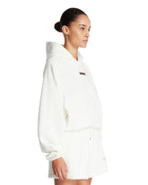 White Cotton Hoodie | PDP | Antonia