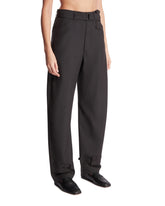 Gray Wool Pants | PDP | Antonia