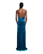 Blue Sculpture Dress | PDP | Antonia