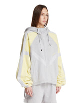 Felpa In Cotone Grigia E Gialla | PDP | Antonia