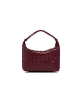 Burgundy Wallace Leather Shoulder Bag | PDP | Antonia