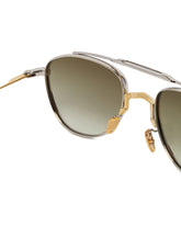 Gold and Silver Flynn Sunglasses | PDP | Antonia