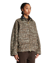 Brown Boucle Celine Bomber | PDP | Antonia