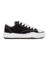 Black OG Sole Canvas Low-top Peterson Sneakers | PDP | Antonia
