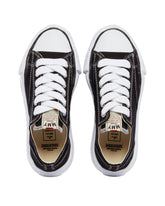 Black OG Sole Canvas Low-top Peterson Sneakers | PDP | Antonia