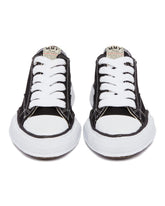 Black OG Sole Canvas Low-top Peterson Sneakers | PDP | Antonia