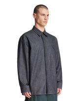 Rinsed Indigo Denim Shirt | PDP | Antonia