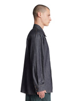 Rinsed Indigo Denim Shirt | PDP | Antonia