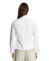 White Cotton Shirt | PDP | Antonia