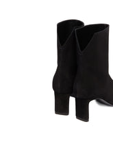 Stivaletti In Suede Neri | PDP | Antonia