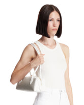 White Perforated Le Teckel Bag | PDP | Antonia