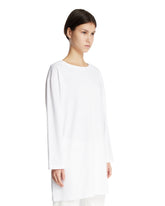 White Cotton Oversized T-Shirt | PDP | Antonia