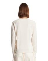 White Sunset Crewneck Sweater | PDP | Antonia