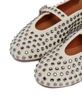 Ballerine Flat Con Strass Grigie | PDP | Antonia