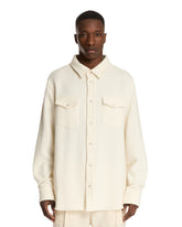 Camicia Air Waffle In Cashmere Bianca | PDP | Antonia